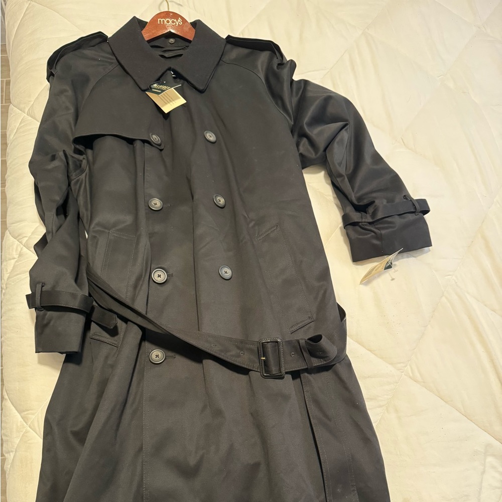 Brand new men’s polo long trench coat